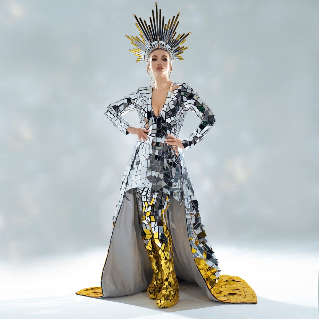 silver dress costume Morph Morph Silver Dress Assassin Costume for Women