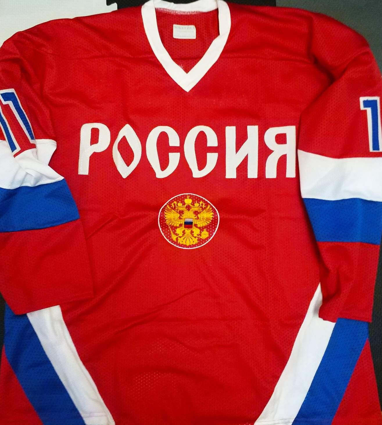 Russia Malkin 11 Ice Hockey Replica Russian Hockey Jersey Etsy