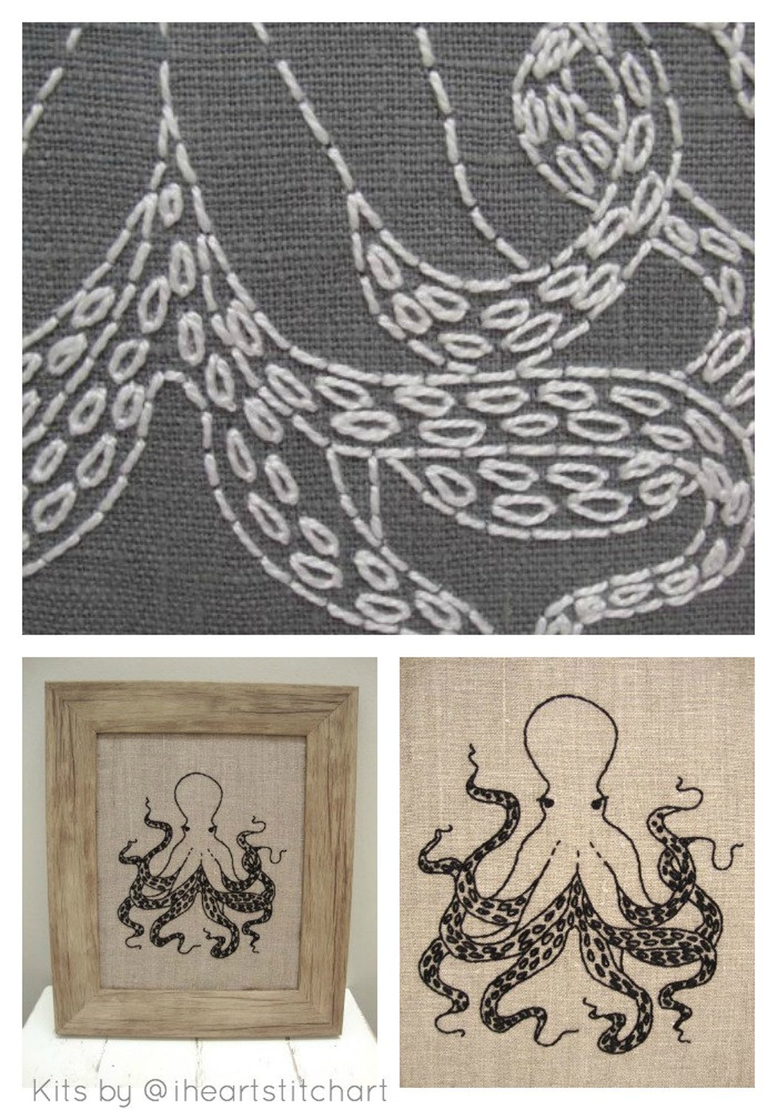 Modern Embroidery Kit Embroidery Kit DIY Embroidery Kit DIY Etsy