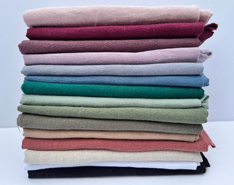 Natural Linen Fabric for Embroidery: Linen and Fabric by the Yard/Metre