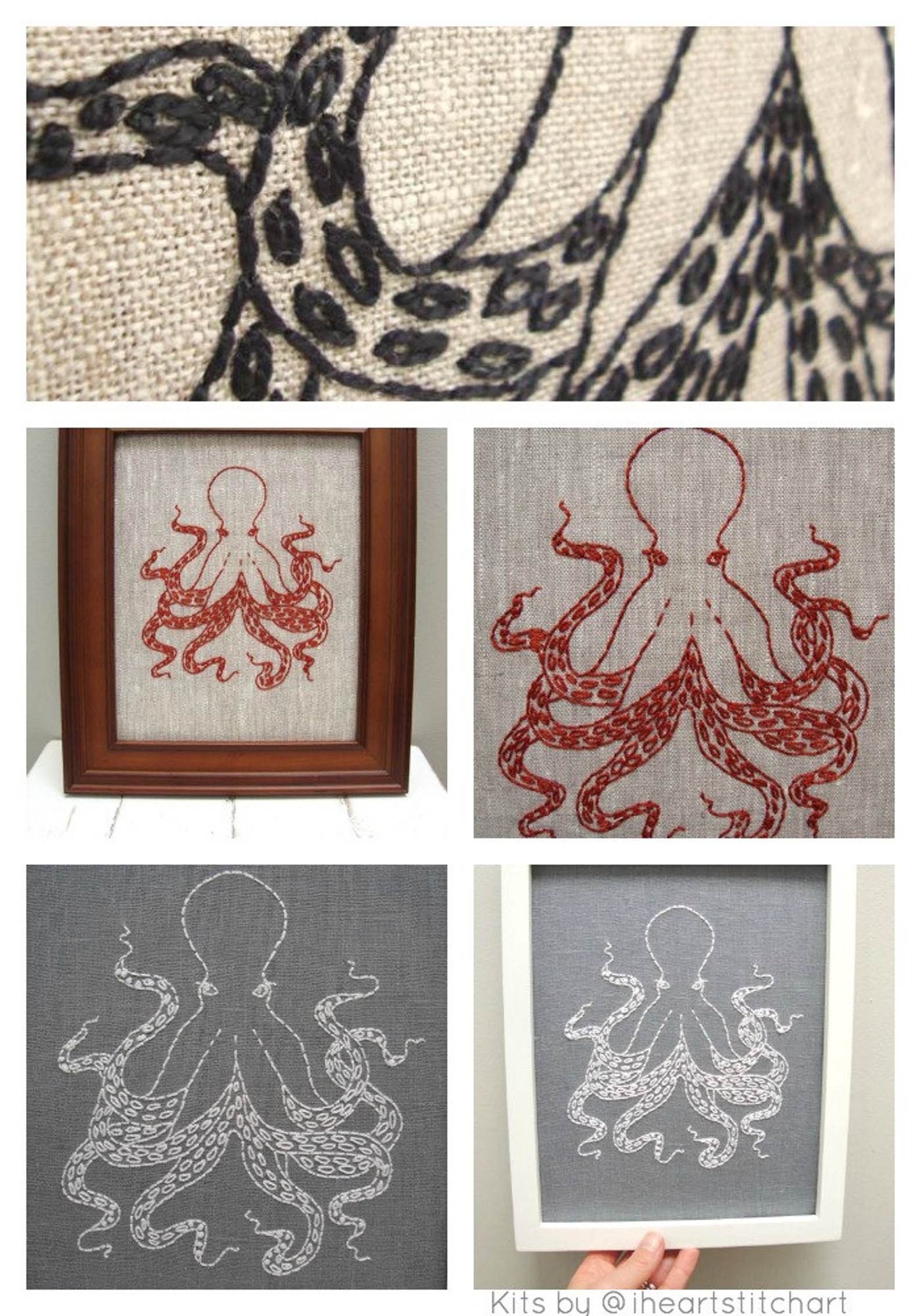 Modern Embroidery Kit Embroidery Kit DIY Embroidery Kit DIY Etsy