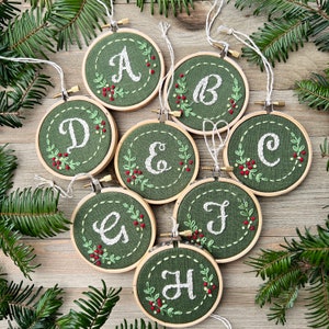 Christmas Embroidery Ornament DIY Kit image 2