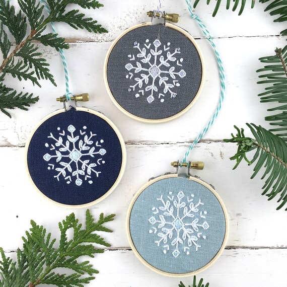 Christmas Tree, Christmas Embroidery, Embroidery Kit