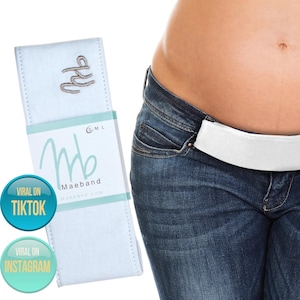 Cinturon Embarazada Alargador De Pantalones, Extensor De Cintura