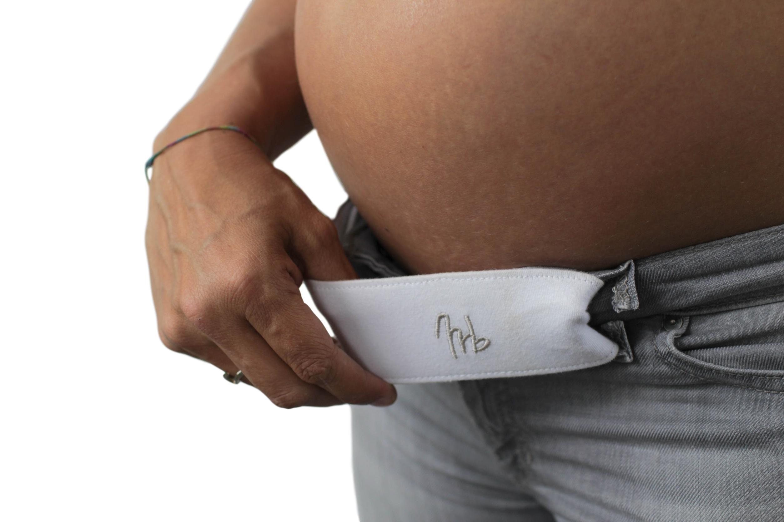 Syhood Adjustable Maternity Pants Extender Elastic Pant Button Extenders  Waistband Extender for Pregnancy Women