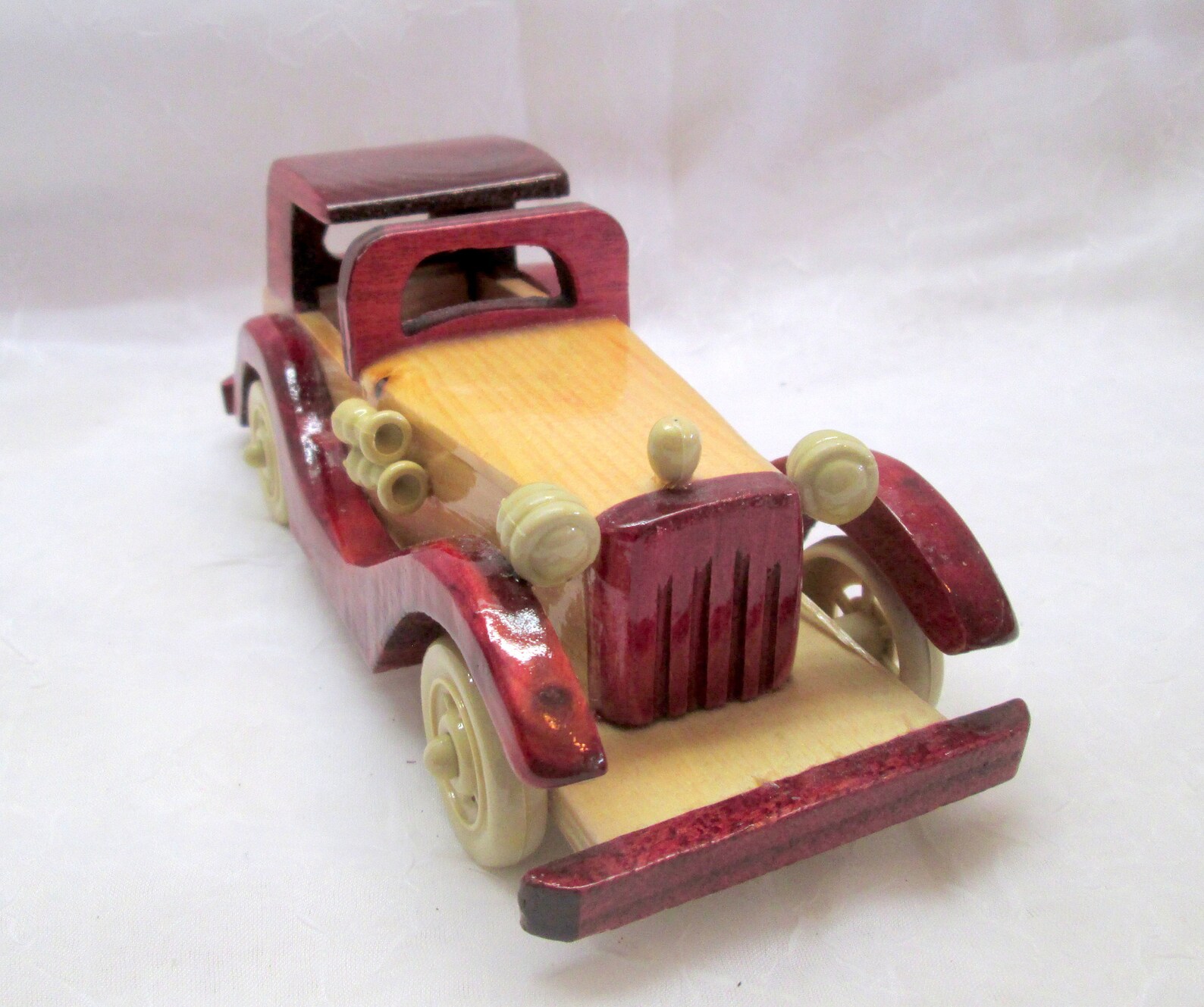 Vintage wood model car 7.5L x 3W x 2.5 H | Etsy