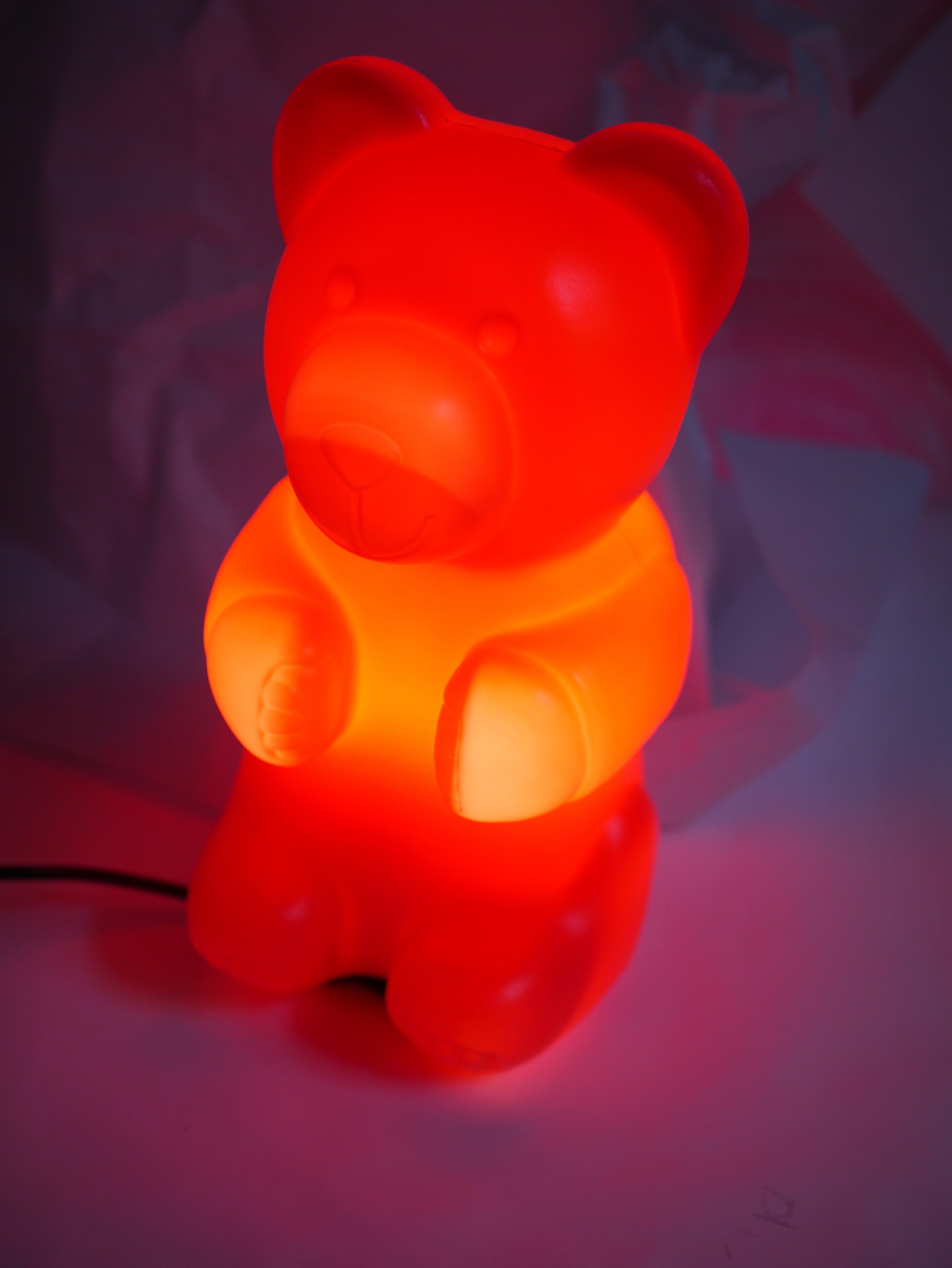 Squishy Gummy Bear Light, Gummy Bear Lamp, Nightlight