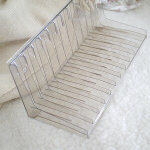 Transparent CD rack, plastic wall rack for CD's / DVDs image 10