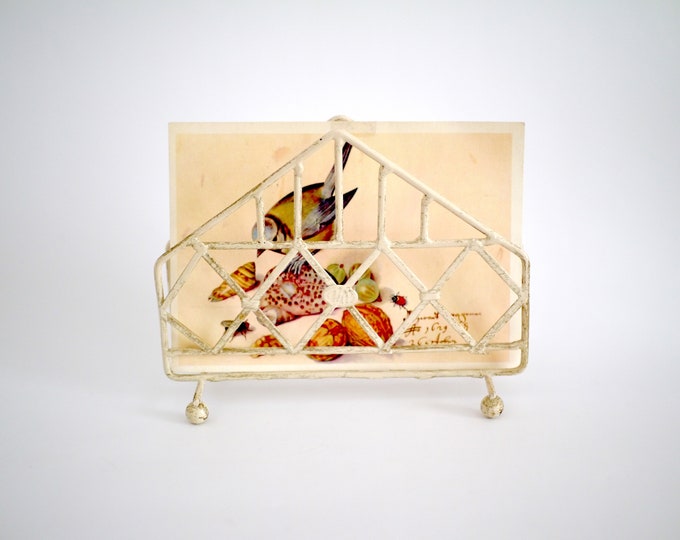 Antique Wire Letter Holder - Etsy