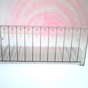 Transparent CD rack, plastic wall rack for CD's / DVDs image 5