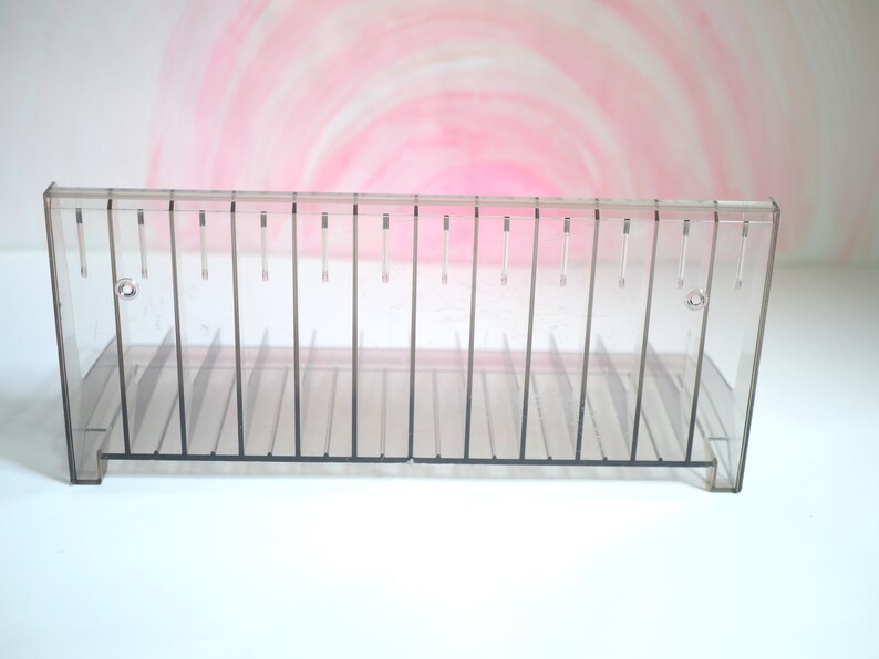 Transparent CD rack, plastic wall rack for CD's / DVDs image 5