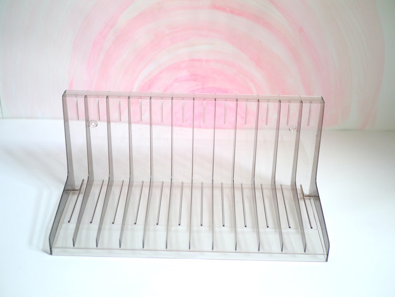 Transparent CD rack, plastic wall rack for CD's / DVDs image 4