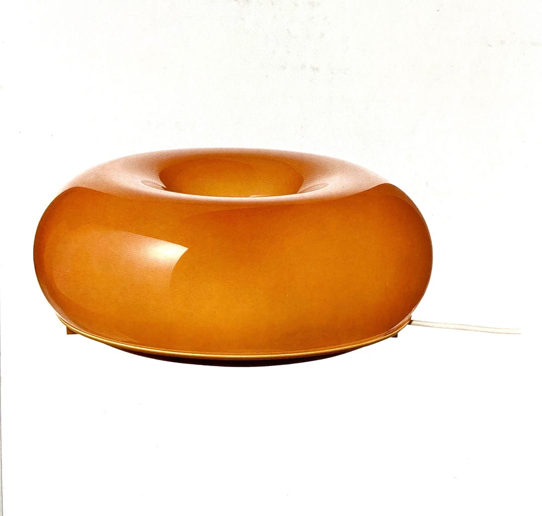 Ikea Varmblixt Lampe, Orange Weiches Warmes Licht - Donut Lampe - Etsy