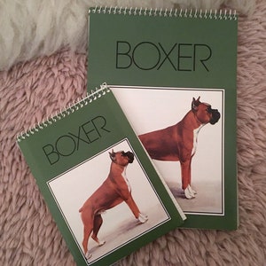 Carnet de notes pour chien BOXER