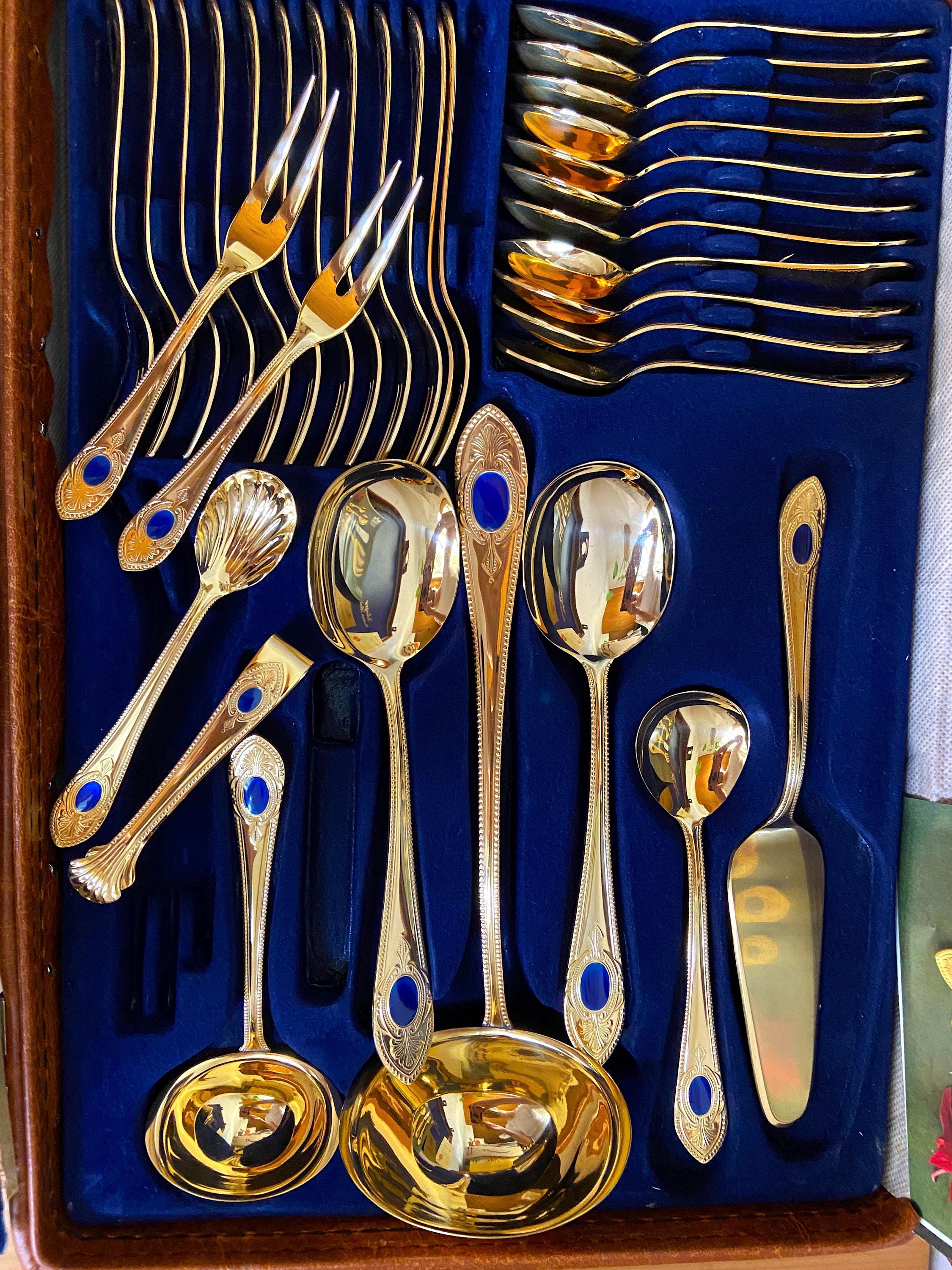 Rare Find: Vintage SBS Solingen 'toscany' Cutlery Set (70pc, 23