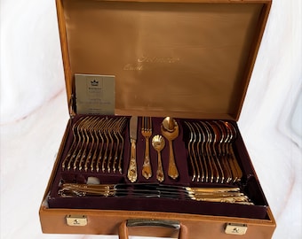 SBS Solingen Cutlery Set 12 Person 70 Pieces Cutlery Case SBS Solingen Cutlery Set 12 Person 70 Pieces Cutlery Case