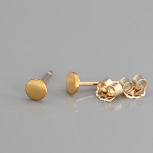 24 karat gold stud earrings cheap