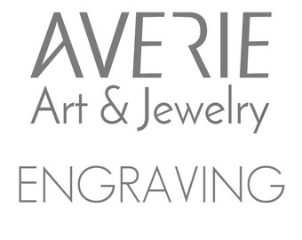 Gravure voor ringen, kettingen en oorbellen