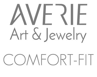 Comfort fit for rings
