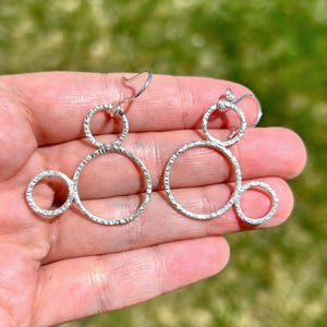 Sterling Silver Earrings, Mickey Mouse Earrings, Disney Jewelry, Minnie Mouse, Disneyland Earrings, Disney World, Handmade Earrings, Unique