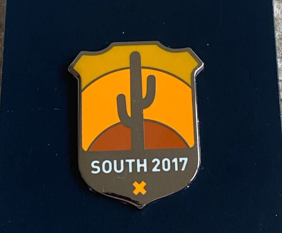 Spilla Pinny Arcade PAX South 2017 Edizione Limitata - Cactus Shield Crest - Foto 5