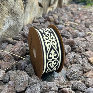 35mm Jacquard Ribbon Trim for DIY Clothing & Home Decor – Sewing Costume Crafts
