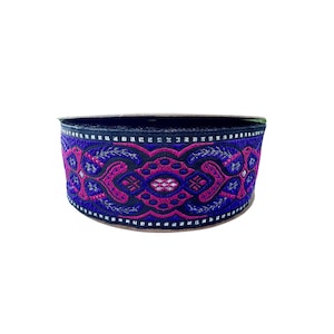 Jacquard Ribbon for DIY Clothing Accessories and Home Decor, 35 mm Decorative Mystic Trim for Sewing Crafts, Costume Trim, Craft Supply