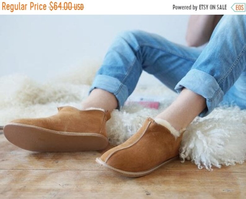 shearling slippers sale