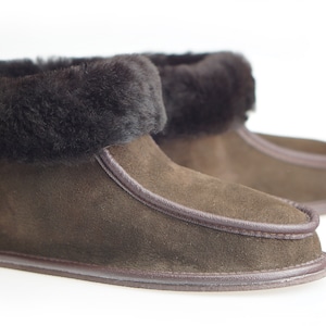 RESERVIERT !!! Männer Naturleder, Wolle, Herren Hausschuhe, Schuhe Stiefel Sehr leicht und bequem! Gutes Geschenk! Echtes Leder