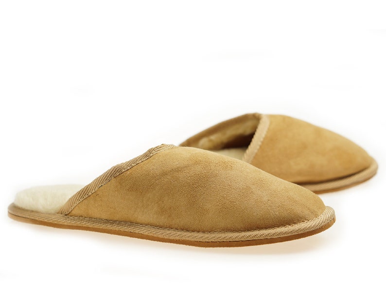 shearling house shoes