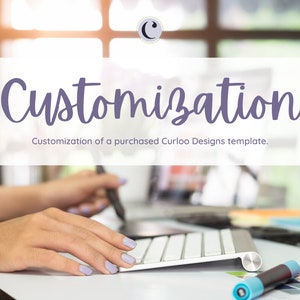 Customization | Edit It For You Template Customization | Customization Add On Listing