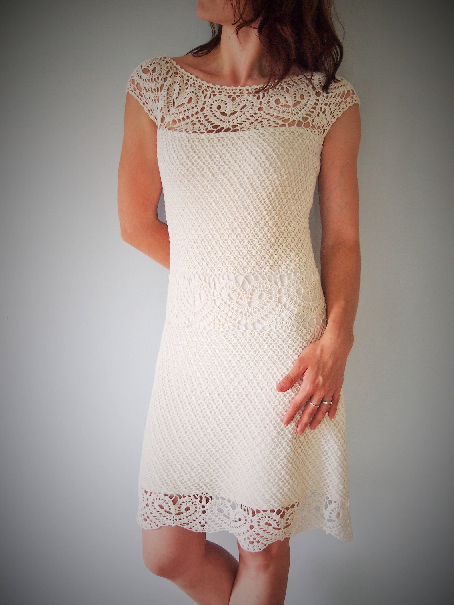 Crochet Dress for Wedding Summer Bridal Shower Party Beach. Etsy