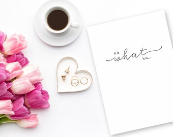 Simply Stated - elegant love note