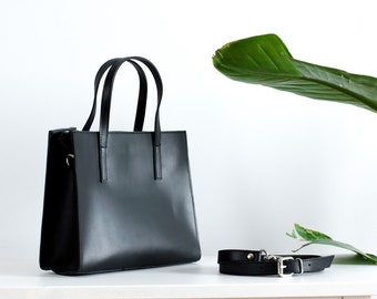 Crossbody Handbag, full grain leather tote, Leather Bag, Leather handbag, Top Handle bag , Evening handbag, Shoulder bag, gift for her