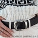 see more listings in the Leather belts section