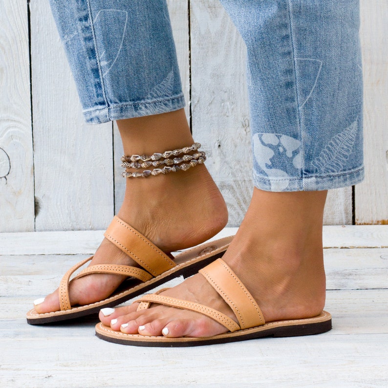 Women Greek Leather Sandals Sandales Grecques Womens Leather - Etsy