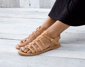 Sandales spartiates THERA, sandales spartiates, sandales grecques, sandales faites main, sandales grecques anciennes, sandales grecques, sandales grecques traditionnelles