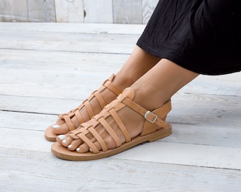 THERA Gladiator sandals, Spartan sandals, Greek sandals, handmade sandals, ancient greek sandals, grecian sandals, traditional Greek sandals