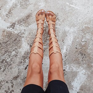 Handmade in Athens — natural veg tanned Cassandra every day city look