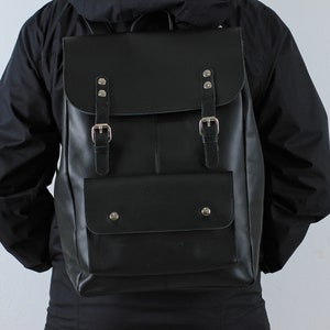 Leather backpack, Mens Rucksack, Mens laptop backpack, Mens large backpack, Leather Rucksack, Greek Leather bag, Gift for him, Mens gift