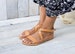 NAXOS Greek leather sandals, flat sandals, leather sandals, Greek sandals, summer shoes, leather flats 