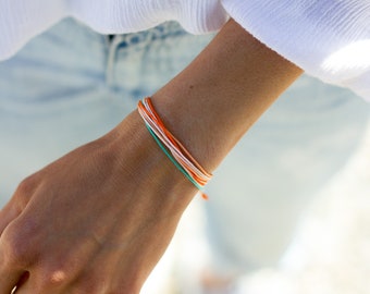 Pulsera Boho, pulsera de la amistad, pulsera de la playa, pulsera de verano, regalo para ella, regalo de verano, el brazalete "Amanecer"