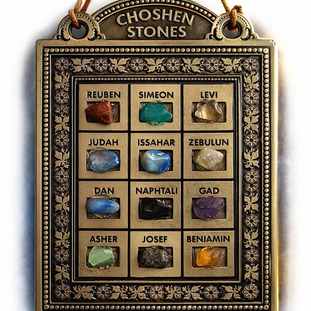 MTG 宝石鉱山 ハングル 韓国語 3枚セット 12 Tribes of Israel Wall Hanging Choshen Stones Jewish Home