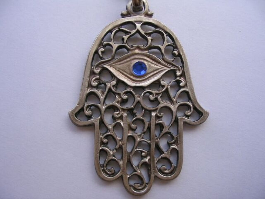 Lucky Eye HAMSA Pendant Charm Amulet Keychain for Success & Evil Eye ...