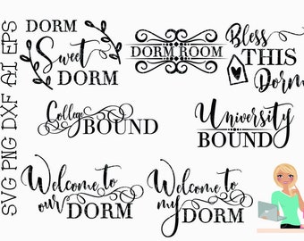 Free Free 103 Dorm Sweet Dorm Svg SVG PNG EPS DXF File