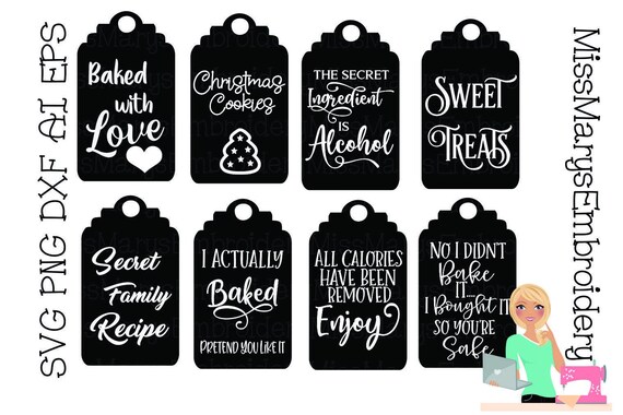 Download Free Gift Tag Svg Food Gift Tag Svg Christmas Gift Tag Svg Etsy SVG DXF Cut File