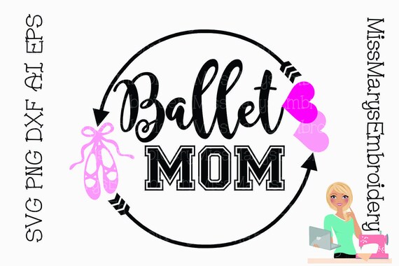 Download Ballet Mom Svg Ballet Mom Monogram Svg Arrow Monogram Ring Etsy