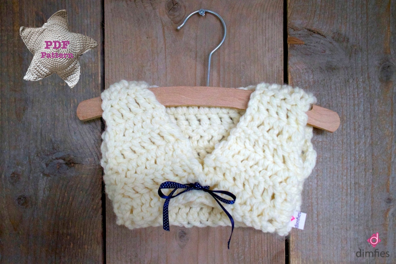 Crochet pattern Baby Bolero