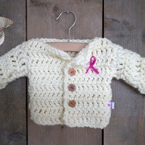 Crochet pattern Baby Cardigan