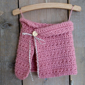 Crochet pattern Baby Poncho Cape and little skirt